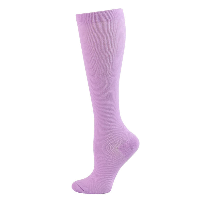 Chaussettes de compression à pois et cœurs (6 paires)