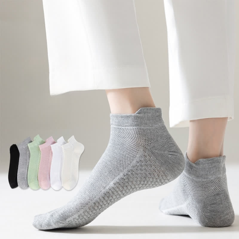 Chaussettes fines en coton respirant (6 paires)