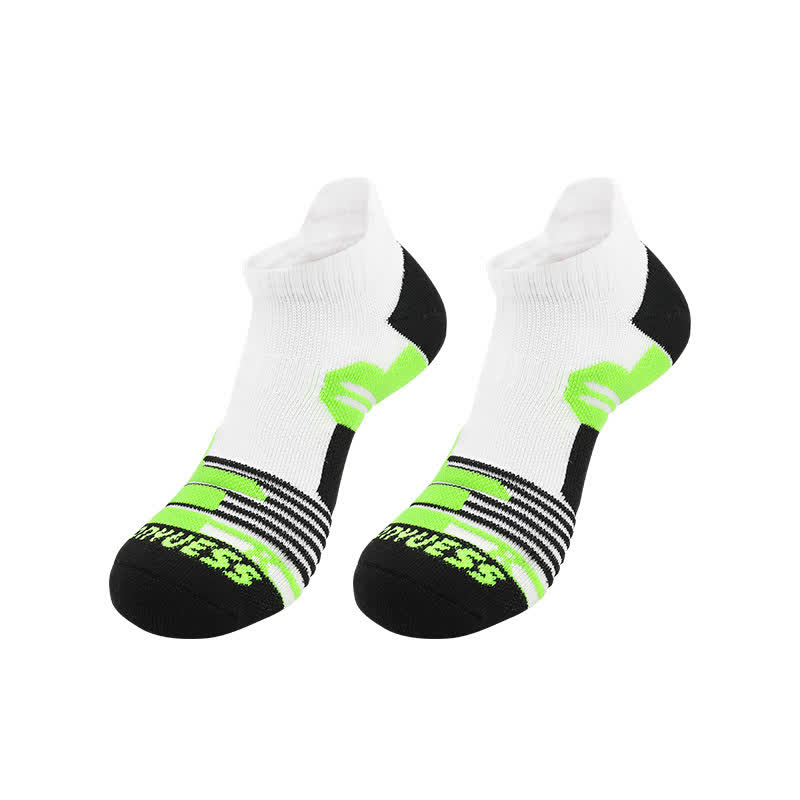 Chaussettes de sport respirantes à rayures et blocs de couleurs (5 paires)