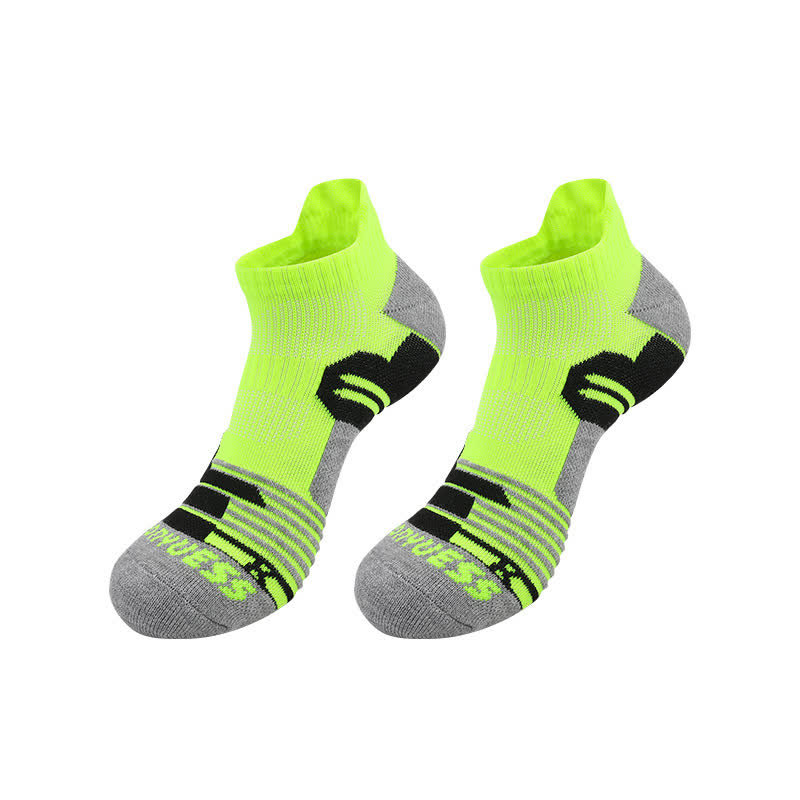 Chaussettes de sport respirantes à rayures et blocs de couleurs (5 paires)