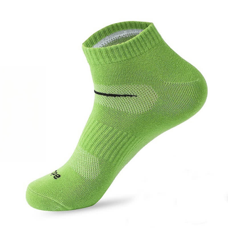 Chaussettes de sport simples en coton absorbant la transpiration (6 paires)