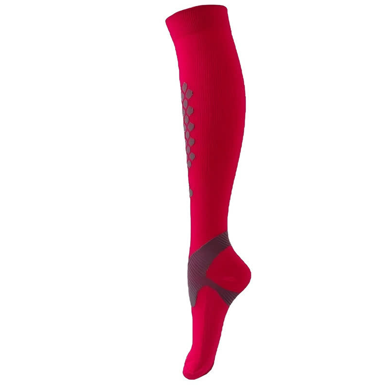 Chaussettes de compression à motifs géométriques (3 paires)