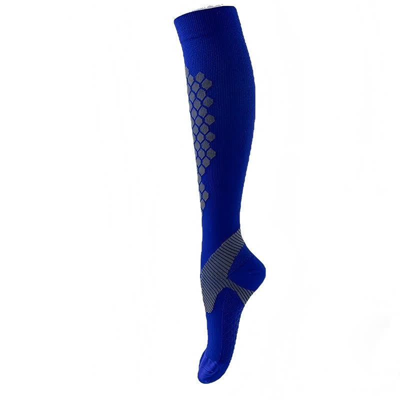 Chaussettes de compression à motifs géométriques (3 paires)