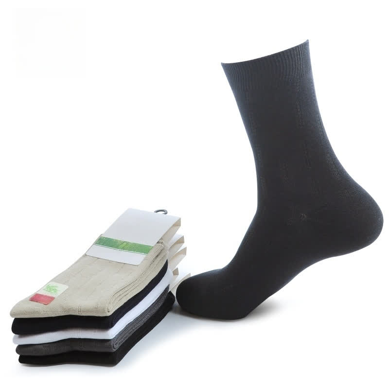 Chaussettes confortables absorbantes en fibre de bambou (5 paires)
