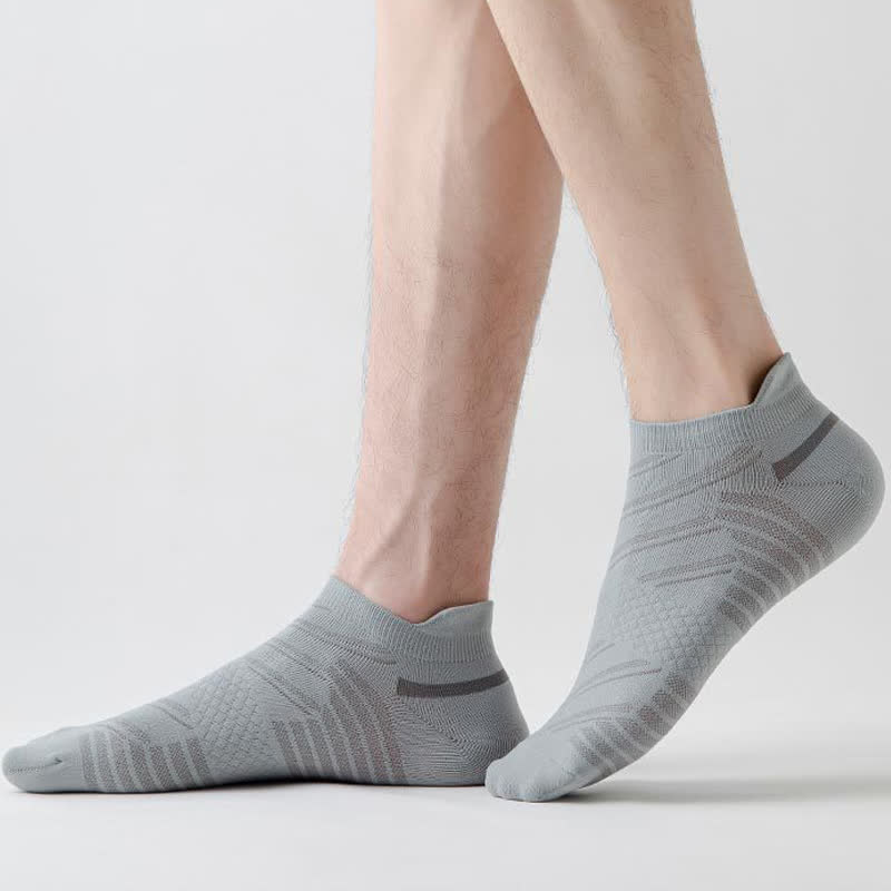 Chaussettes de sport respirantes à rayures (6 paires)