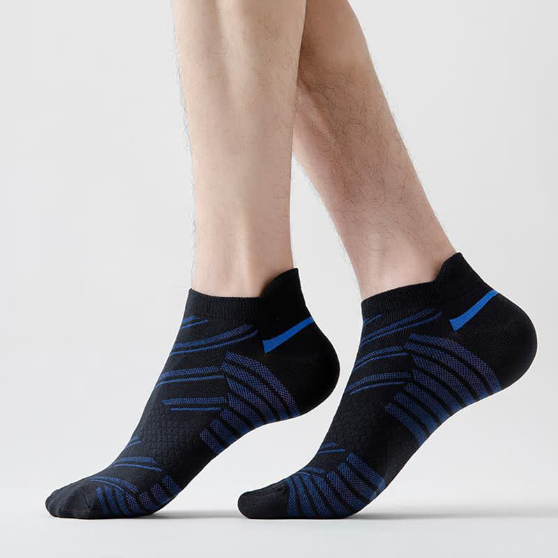 Chaussettes de sport respirantes à rayures (6 paires)