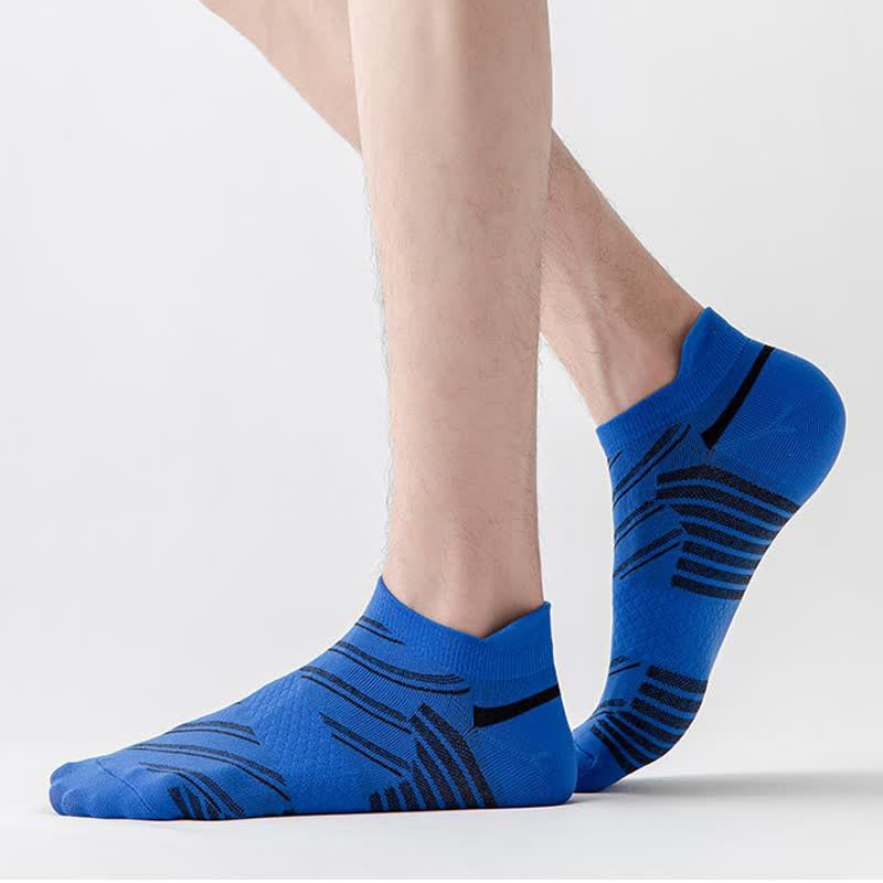 Chaussettes de sport respirantes à rayures (6 paires)