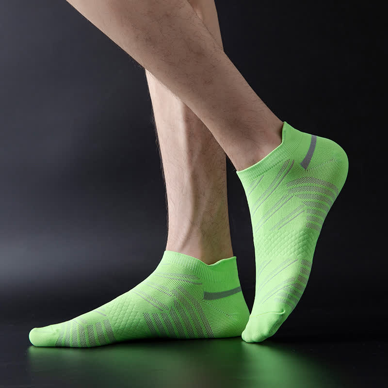 Chaussettes de sport respirantes à rayures (6 paires)