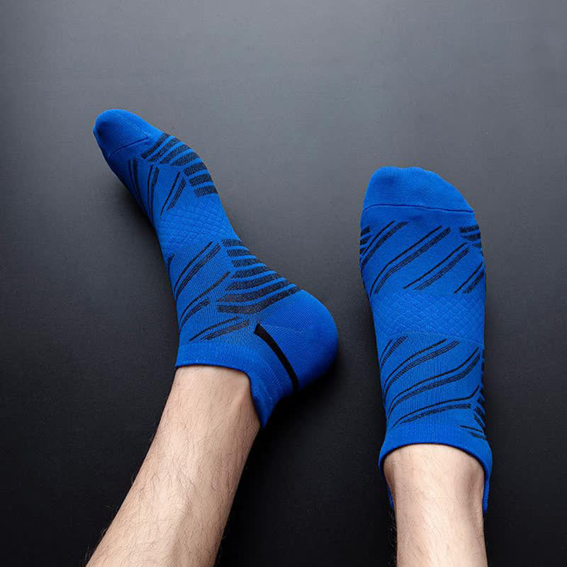 Chaussettes de sport respirantes à rayures (6 paires)
