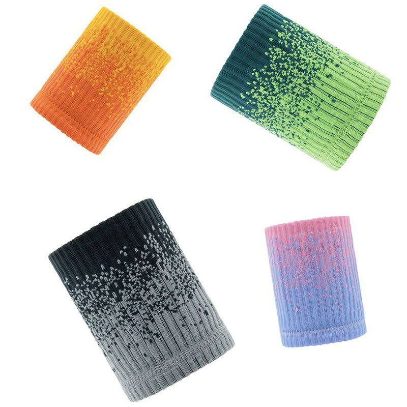 Manchons de poignet de fitness dégradés de couleurs (2 paires)