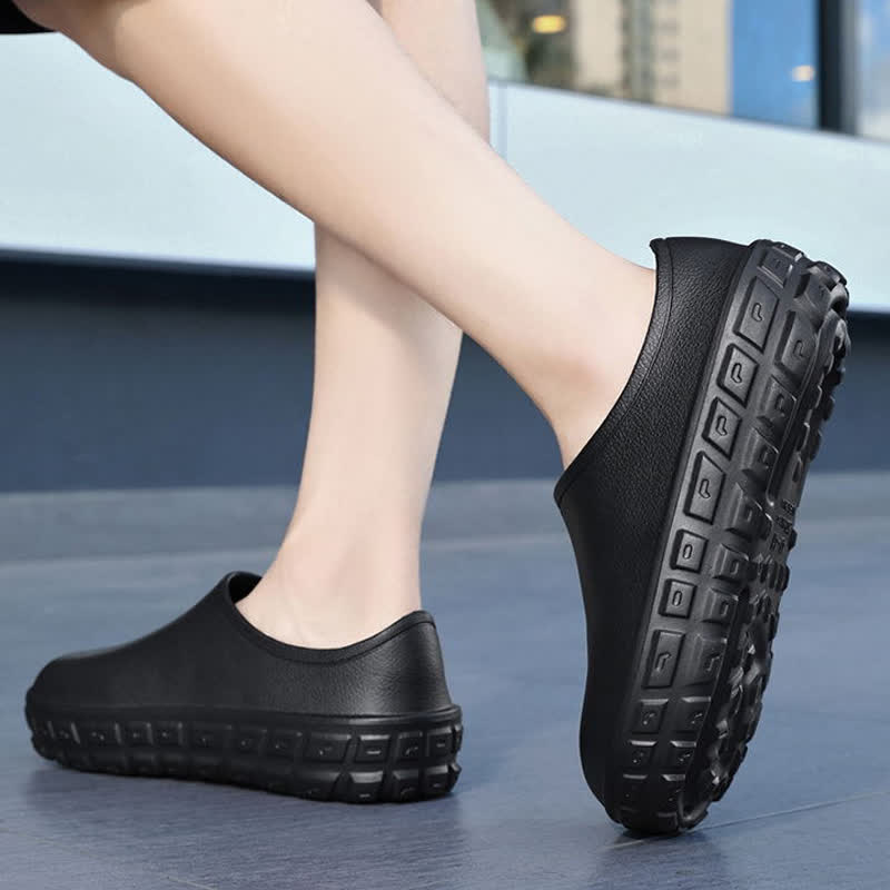 Chaussures de cuisine imperméables à enfiler et à la mode