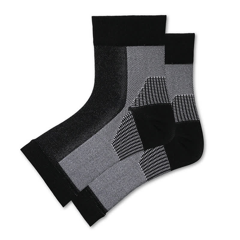 Chevillères de sport élastiques grande taille - Noir - XL - image 16