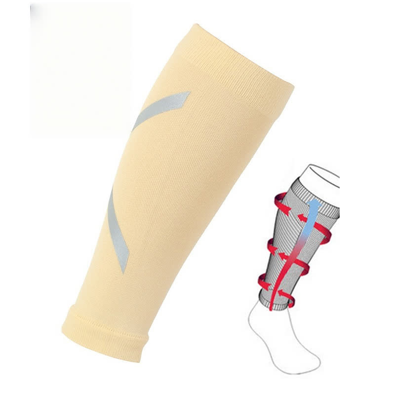Manchons de compression réfléchissants pour mollets