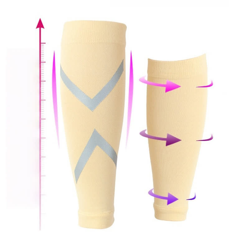 Manchons de compression réfléchissants pour mollets