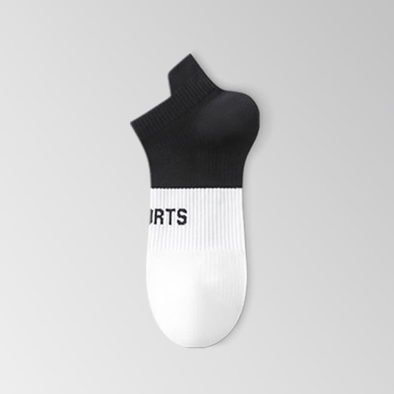 Chaussettes de compression respirantes et fines pour le sport (5 paires) - Noir - EU35-40 (US3-7) - image 11