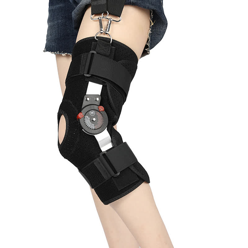 Genouillère à angle de flexion réglable