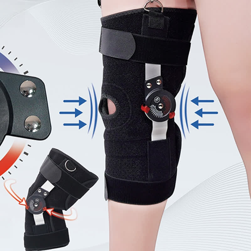 Genouillère à angle de flexion réglable