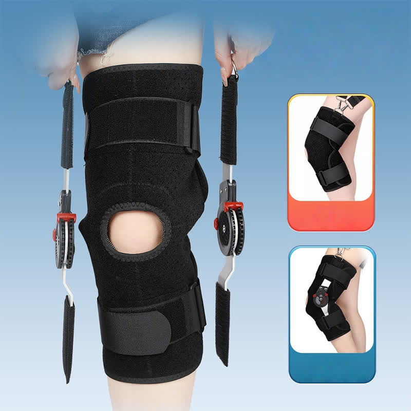 Genouillère à angle de flexion réglable