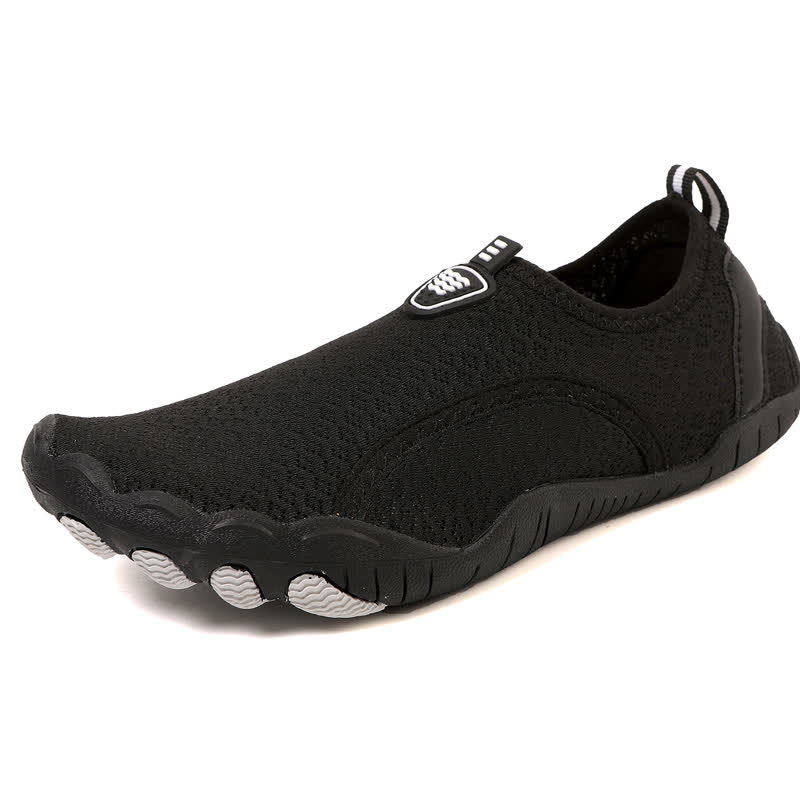 Chaussons de plage d'extérieur grande taille - Noir - EU47 (US12,5) - image 15
