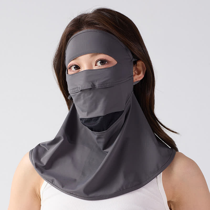 Masque de protection solaire intégral pour l'extérieur