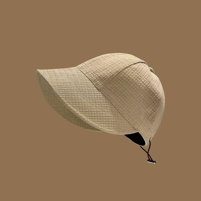Chapeau bob à visière gaufrée - Kaki - Taille unique - image 9