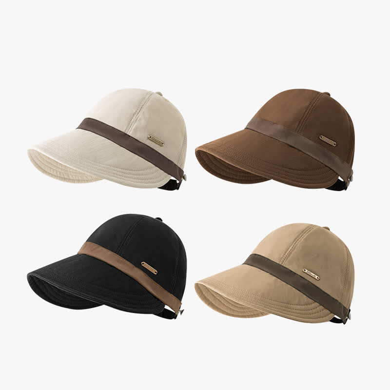 Chapeau pare-soleil à blocs de couleurs