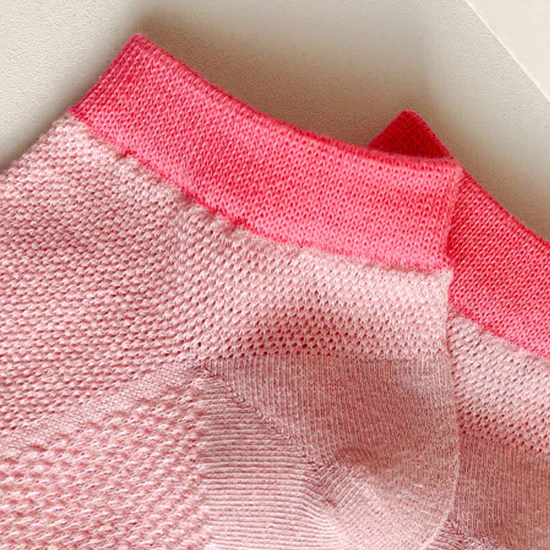 Chaussettes respirantes à bordure colorée (8 paires)