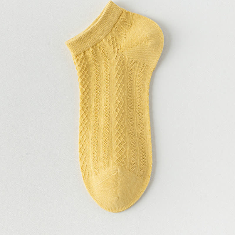 Chaussettes respirantes, légères et délicates en maille (10 paires)
