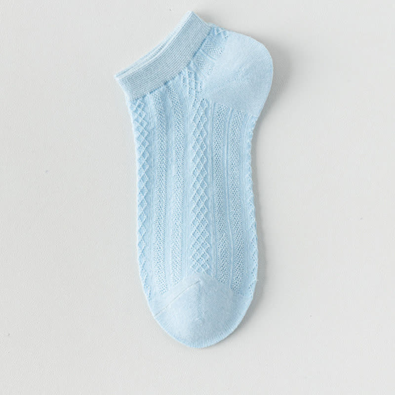 Chaussettes respirantes, légères et délicates en maille (10 paires)