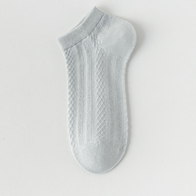 Chaussettes respirantes, légères et délicates en maille (10 paires)