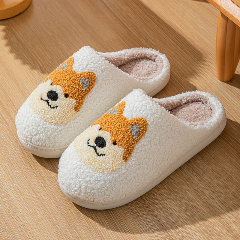 Chaussons moelleux en forme de chien de dessin animé - UN - EU44-45 (US10-11) - image 4