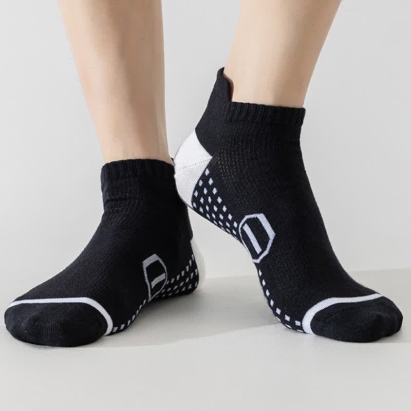 Chaussettes de compression haute élasticité en coton grande taille (5 paires)
