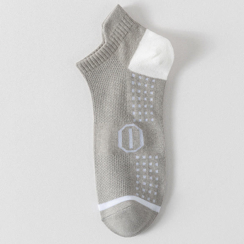 Chaussettes de compression haute élasticité en coton grande taille (5 paires)