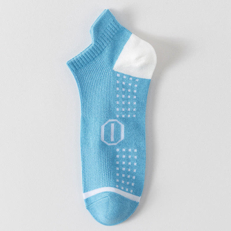Chaussettes de compression haute élasticité en coton grande taille (5 paires)