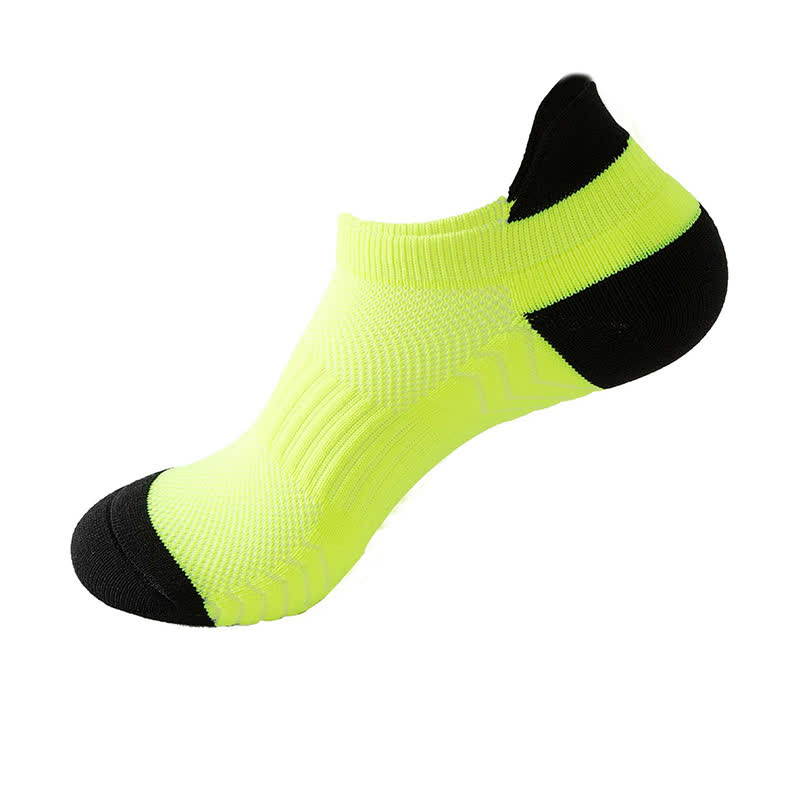 Chaussettes de compression respirantes à blocs de couleurs (8 paires)