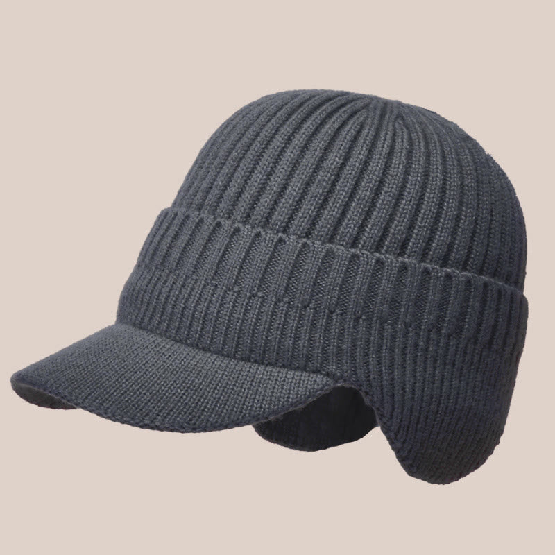 Chauffe-chapeau avec oreillettes chaudes - Gris - Taille unique - image 10