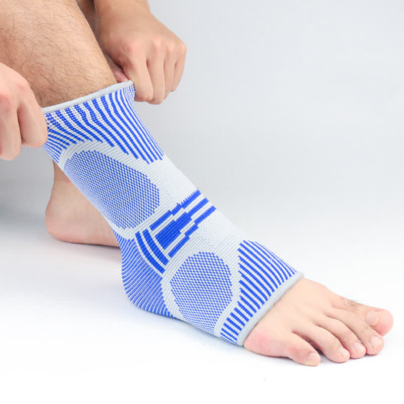 Chevillères de sport respirantes en tricot