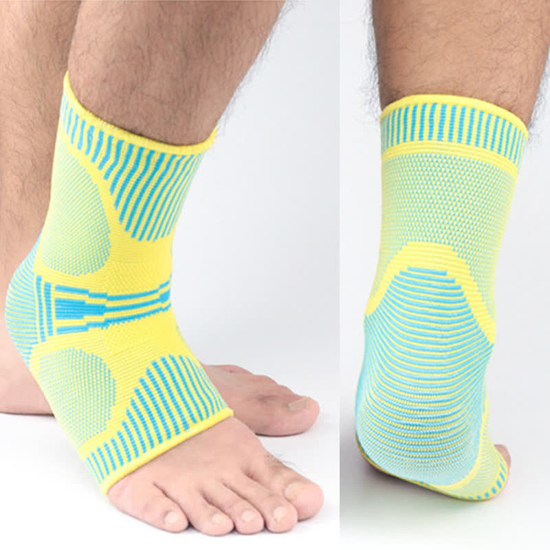 Chevillères de sport respirantes en tricot