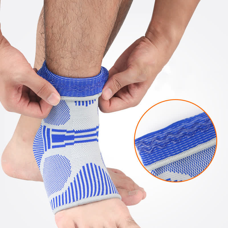 Chevillères de sport respirantes en tricot