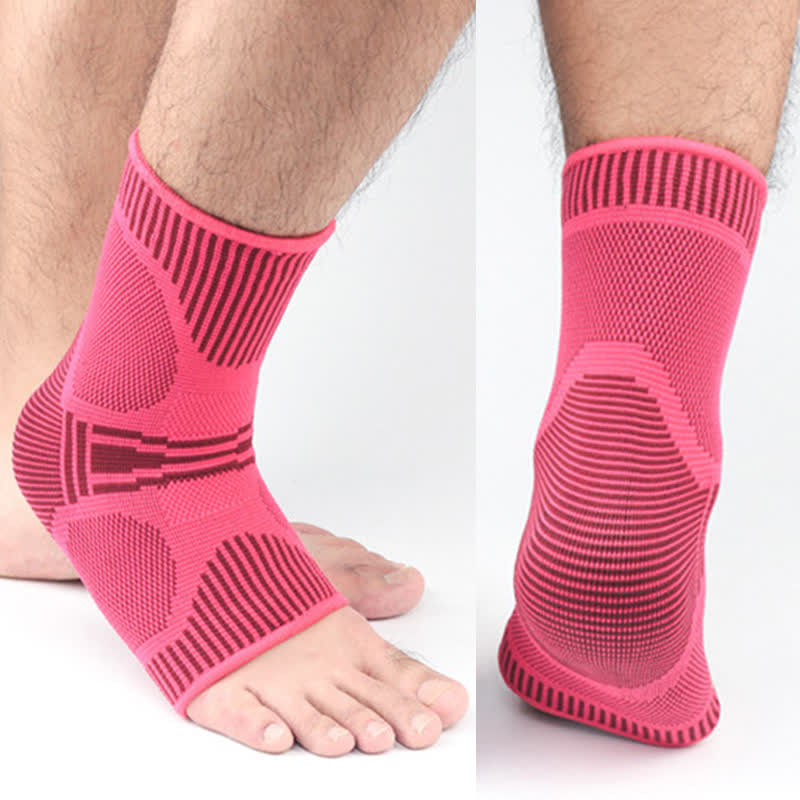 Chevillères de sport respirantes en tricot