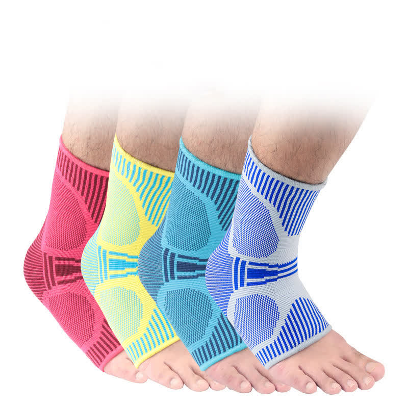 Chevillères de sport respirantes en tricot
