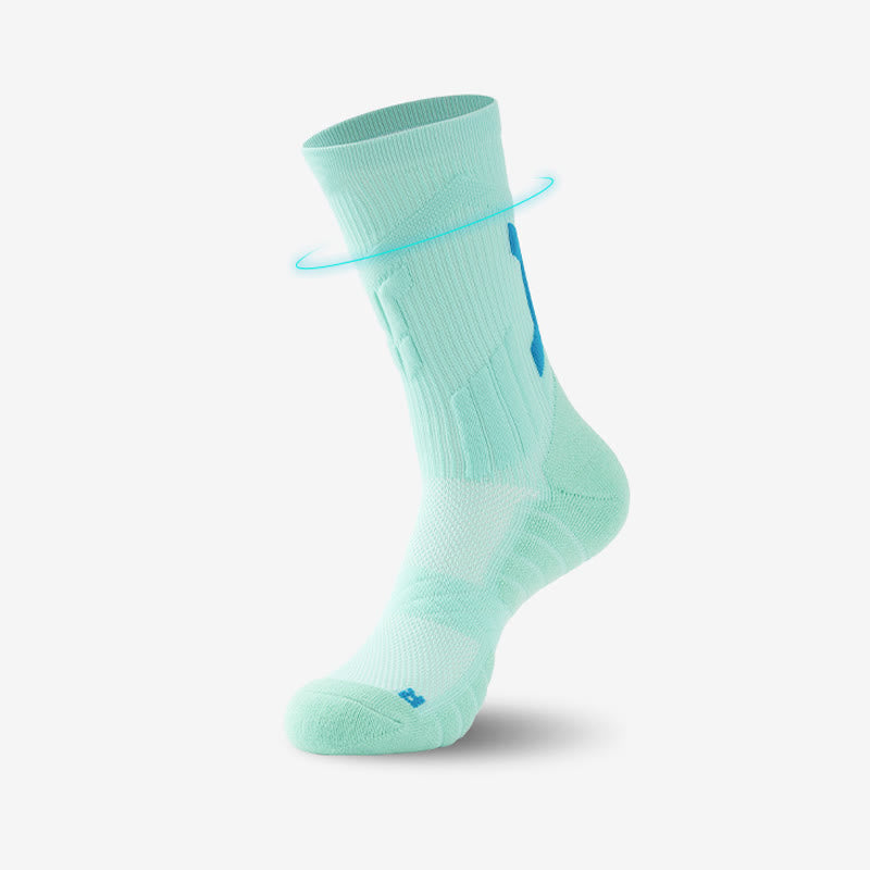 Chaussettes de sport respirantes à compression (5 paires)