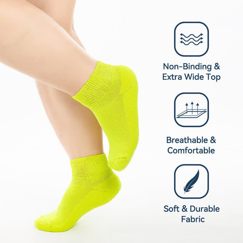 Chaussettes respirantes en maille extensible (2 paires)