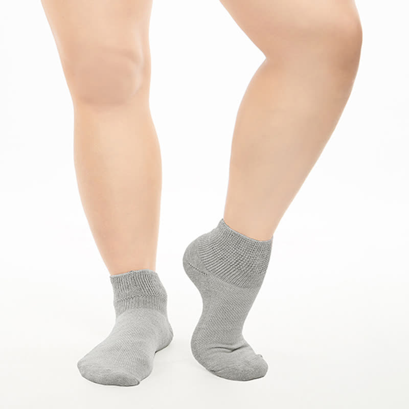 Chaussettes respirantes en maille extensible de couleur unie (2 paires)