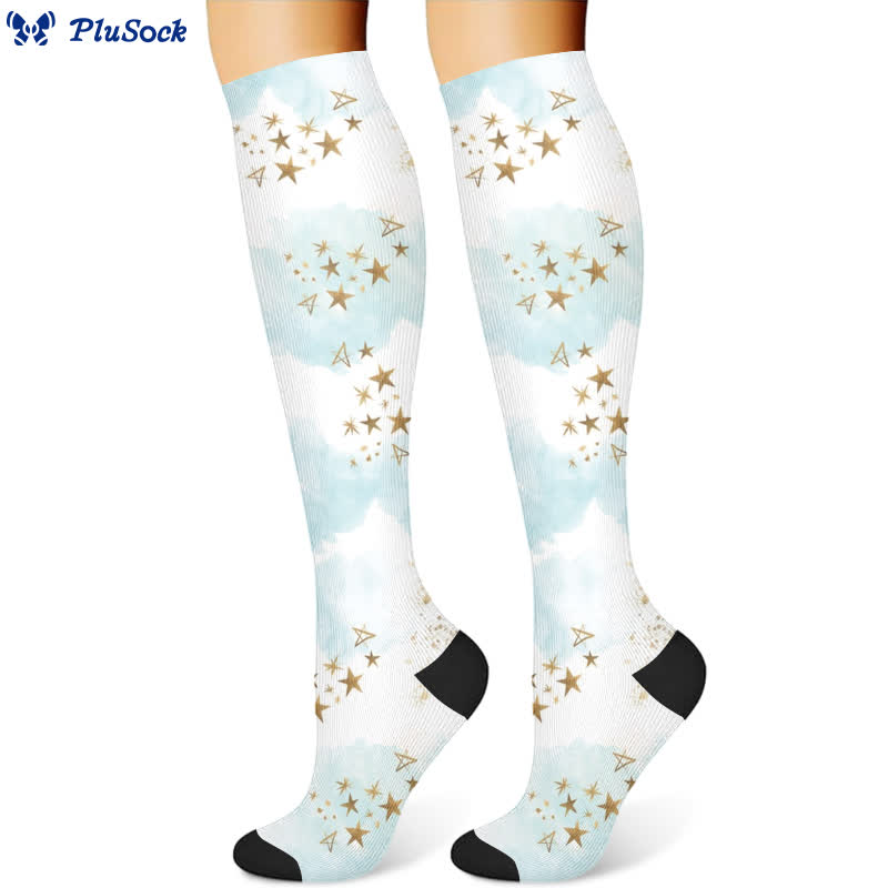 Chaussettes de compression Dreamy Star Feather (3 paires) - image 2