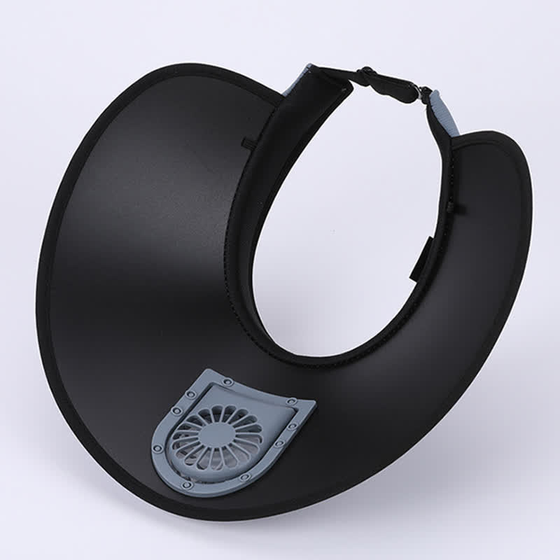 Chapeau à visière rechargeable pour ventilateur d'extérieur (lot de 2)