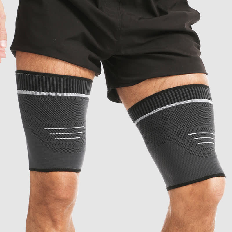 Manchons de compression élastiques tricotés pour le sport