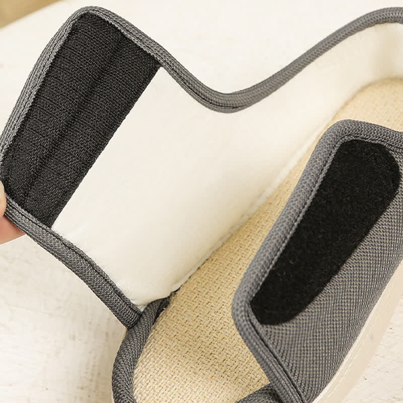 Chaussons antidérapants réglables grande taille à cou-de-pied haut - image 8