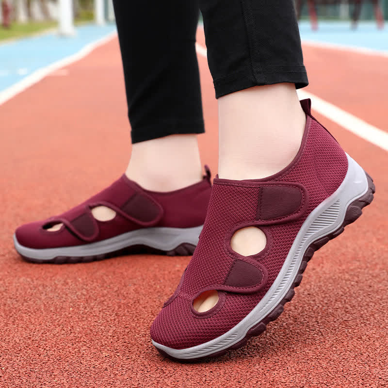 Chaussons respirants et décontractés à fermeture Velcro réglable - image 4