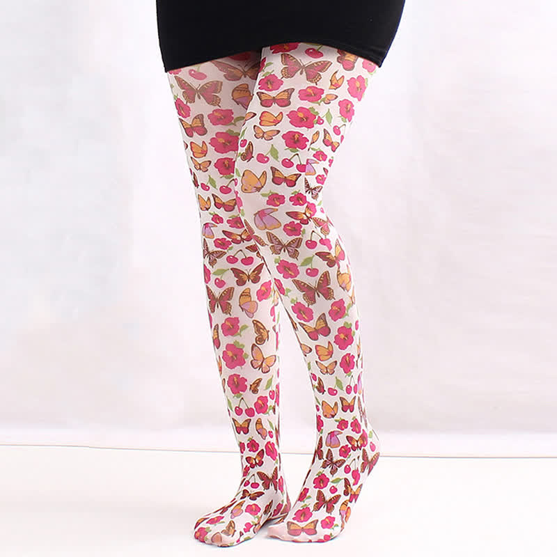 Collants à imprimé diamants vintage Love - H - Une taille - image 8